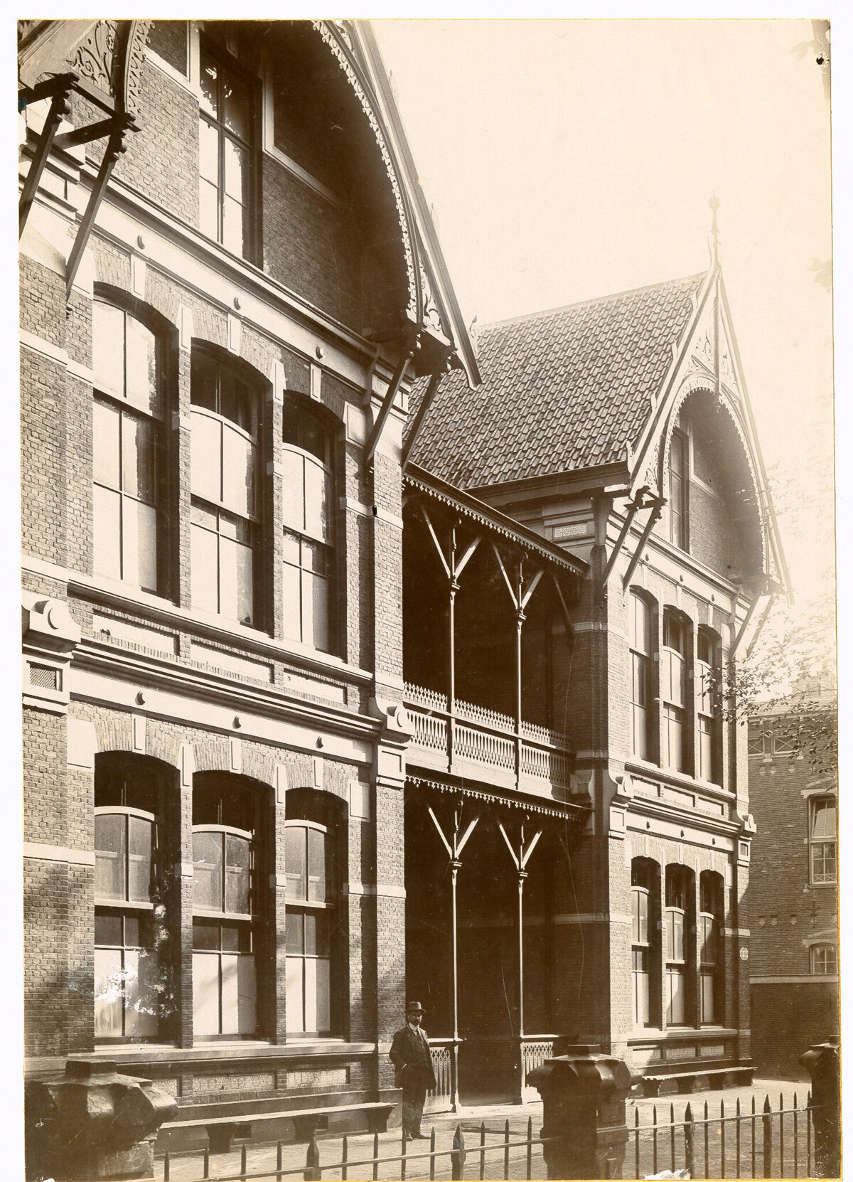 Chaletschool Boteringesingel 14, ca. 1900